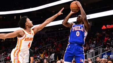 76ers vs atlanta hawks match player stats