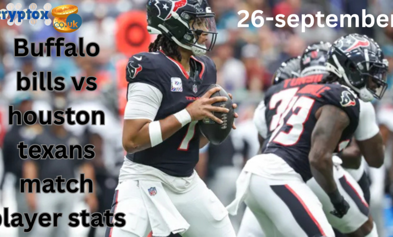 Buffalo bills vs houston texans match player stats