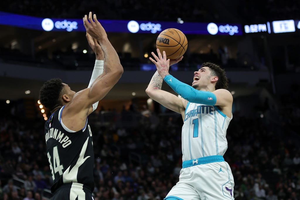 Charlotte hornets vs milwaukee bucks match player stats