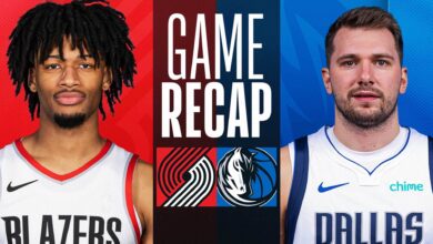 Dallas mavericks vs portland trail blazers match player stats