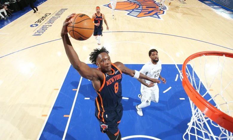 Knicks vs dallas mavericks match player stats