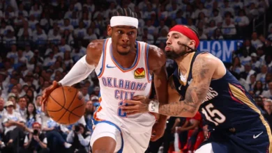 Okc thunder vs new orleans pelicans match player stats