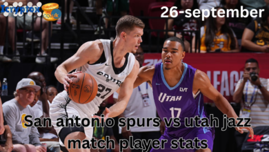 San antonio spurs vs utah jazz match player stats