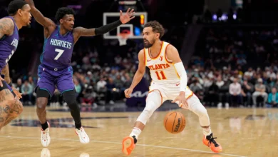 Charlotte hornets vs atlanta hawks match player stats