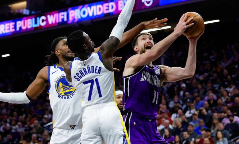 Golden state warriors vs sacramento kings stats