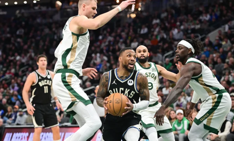 Milwaukee bucks vs boston celtics match player stats